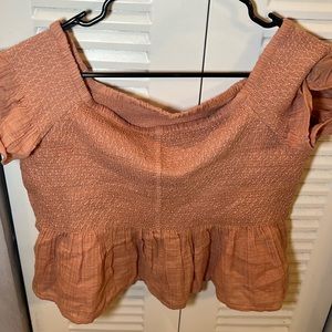 American Eagle Peplum top NWT